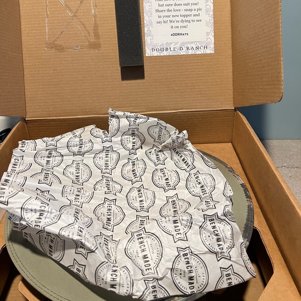Double D Ranch Wear Wapiti Valley Hat - Sz. L - New in Box - sold out - Picture 14 of 16